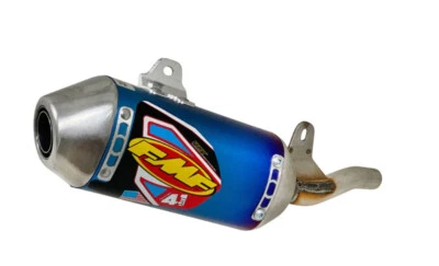 FMF Racing SS Anodized Titanium Mini Moto Fact Muffler for Honda CRF110F 19-24 - Image 1 of 3