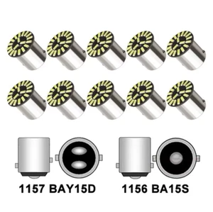 2PCS Car LED Tail Bulb P21W P21/5W BA15S 1156 BAY15D 1157 Turn Signals Light 12V - Imagen 1 de 2