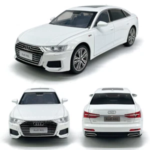 1:18 2022 Audi A6L Model Car Diecast Metal Toy Vehicle Kids Adults Gifts White - Picture 1 of 13