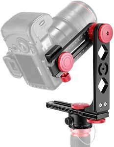 Neewer Panorama Gimbal Head with 1/4in quick release plate & Carry Bag Japan New