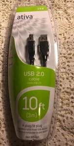 Ativa USB 2.0 Cable 10 Ft (3m) New Sealed  - Picture 1 of 4