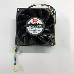 Genuine SUPERRED Thermaltake 9CM 4-Pin FAN 12V 0.88A up to 4500 RPM CHD9212CB-OA - Picture 1 of 4