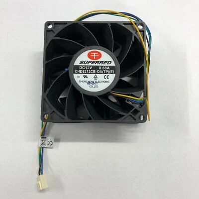 Genuine SUPERRED Thermaltake 9CM 4-Pin FAN 12V 0.88A up to 4500 RPM CHD9212CB-OA - Image 1 of 4
