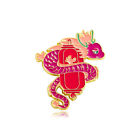 Creative Cartoon Dragon Brooch Chinese Style Cute Cool Dragon Metal Badge Pin DS