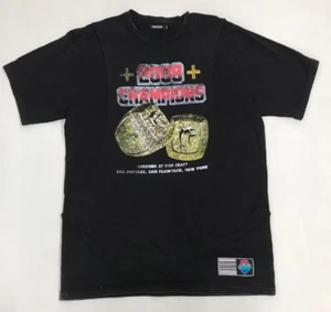 Pink Dolphin 2008 Champions Ring Black Sample T Shirt 100%AUTHENTIC black size L - Picture 1 of 5