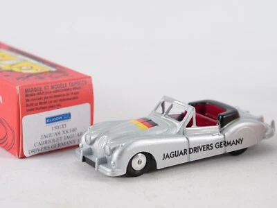 Quiralu Eligor Jaguar XK 140 Drivers Germany 1/43 neuf en boîte 19 ex - Photo 1/4