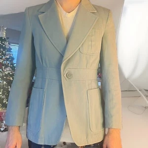 Vintage Chess King Powder Blue Sport Coat 1970’s Does 30’s Sport Coat - Picture 1 of 4