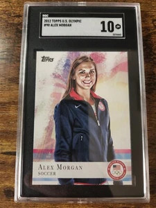2012 Topps U.S. Olympic Alex Morgan Rookie RC SGC 10 Gem Mint #90 USWNT Low Pop! - Picture 1 of 4