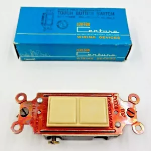 LEVITON CENTURA EINPOLIGER BELEUCHTUNGSSCHALTER 20A_120/277 VAC ~ P/N 59531-IV - Bild 1 von 10