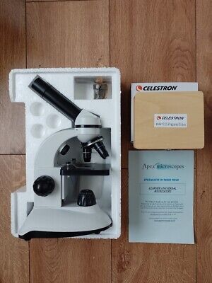 Apex Learner Universal Microscope With 25 Celestron Prepared Slides • 11.50£