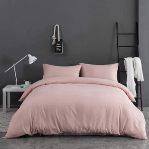 1 Bettbezug mit 2 Kissenbezügen Queen Size für alle Jahreszeiten - 3-teiliges Hausbett - Bild 1 von 9