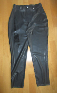 Latex Jeans Hose schwarz Gr. XL Gummi Rubber tiptop