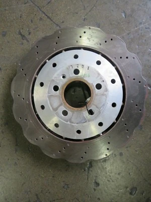 2016 Lamborghini Huracan LP580, Rear Brake Rotor, Steel, Used, P/N 420615601J - Image 1 of 4