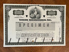 Viacom International Specimen stock certificate 1982 MTV Showtime Paramount CBS