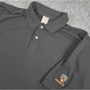 Brooks Brothers Black Princeton University Polo Shirt Performance Golf XL - Picture 1 of 8