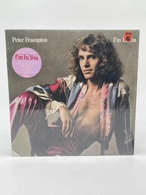 PETER FRAMPTON I'M IN YOU 12" LP VG+ VINYL RECORD SHRINK w/HYPE STICKER A&M 1977 - Image 1 of 4