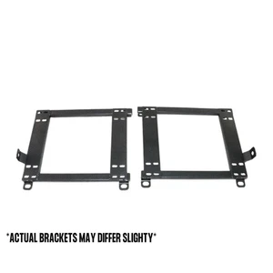 PAIR 2pc Racing Seat Mounting Brackets Rail Track For Honda Civic (2016-2025) - Picture 1 of 2