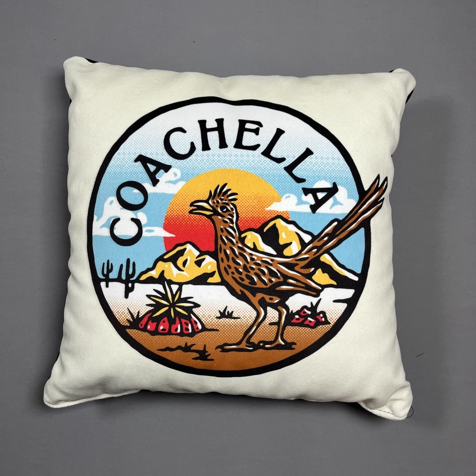 Travesseiro Coachella Valley Music & Art Festival 15"x15" - Imagem 1 de 4