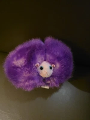 Harry Potter Universal Studios Purple Pygmy Puff Plush with Sound  5" Tall - Image 1 of 3