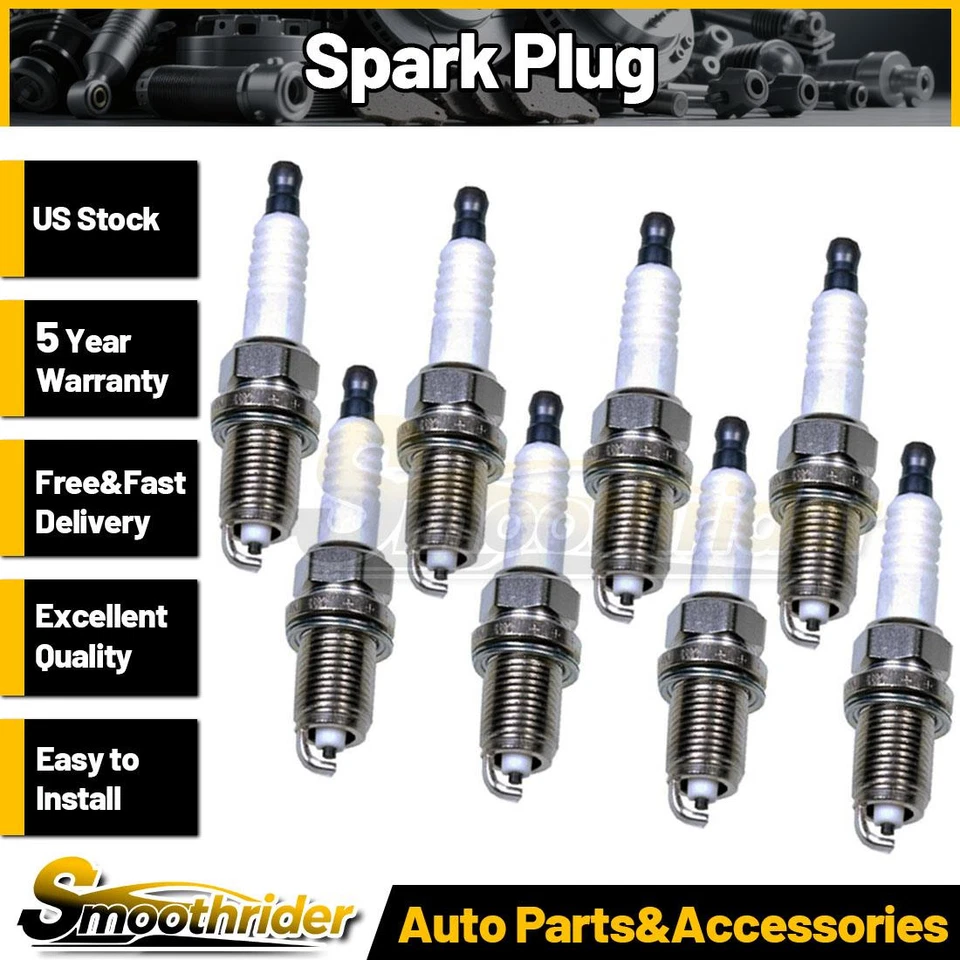 Bujía DENSO Auto Parts 8 piezas para Toyota Land Cruiser 1998-2005 2006 2007 Foto 1 de 2