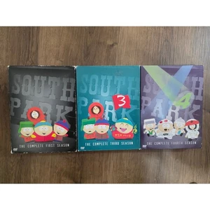 SOUTH PARK seasons 1,3 and 4 DVD Sets - Foto 1 di 4