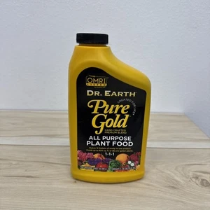Dr. Earth Pure Gold All Purpose Liquid Plant Food 24 oz Concentrate - Picture 1 of 3