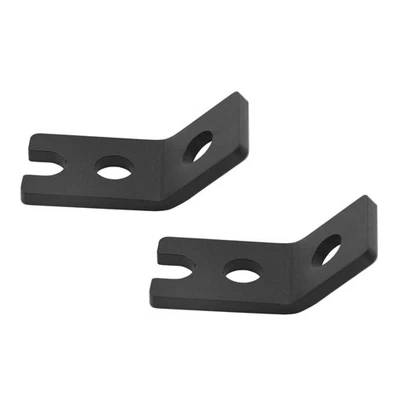 2 Pieces Flag Pole Mount Brackets Metal Backup LED Whip - Image 1 of 4