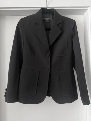 Nuevo Blazer Louis Vuitton Negro Forrado Tres Bolsillos Uniforme Talla 36 Foto 1 de 3