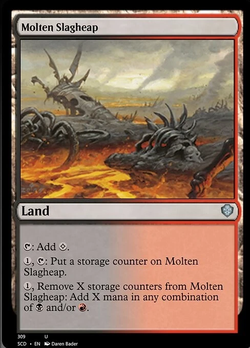 MTG Molten Slagheap English SCD - Image 1 of 1