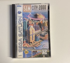 Sim City 2000 Sega Saturn Video Game Disc Only Tested