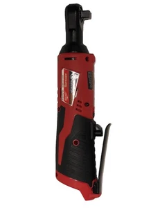 Milwaukee M12 2457-20 12V Li-Ion 3/8'' Cordless Ratchet - Red Tool Only - Picture 1 of 3