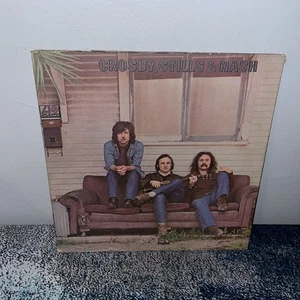 Crosby Stills & Nash Self Titled LP Record Album Vinyl Gatefold Atlantic SD 8229 - Imagen 1 de 6