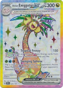 UR-01 Holo Alolan Exeggutor ex 225/191 ultra raro SV08: chispas crecientes - Imagen 1 de 1