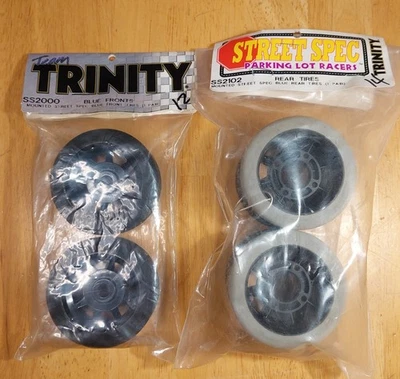 Pneus de espuma Trinity Street Spec montados na frente traseira Novo em folha! SS2000 SS2102 - Imagem 1 de 4