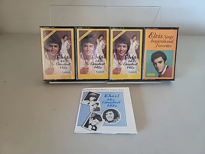 Vintage: Elvis - His Greatest Hits - Cassette Tape + Bonus Tape - Image 1 of 4