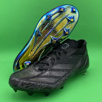 Adidas Electric Speed Juice Black Football Cleats IE4414 Men's Size 9 NEW - Image 1 of 4