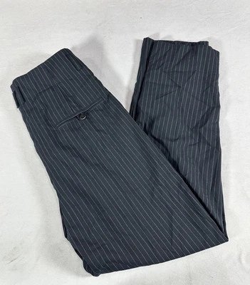 Pantalones de mujer Mango color azul marino a rayas talla 4  Foto 1 de 4