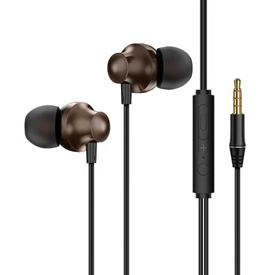 Wired Earphones with 3.5mm Jack for Sound Compatible with Multiple Devices  - Image 1 of 4