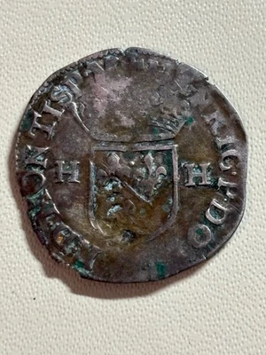 FEODALE DES DOMBES : HENRI II DE MONTPENSIER : DOUZAIN 1599 : TREVOUX - Photo 1/2