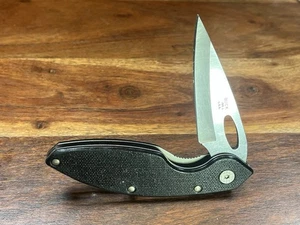 VINTAGE 2004 BUCK USA 186 Folding Knife Tactical Forever Warranty - Picture 1 of 11