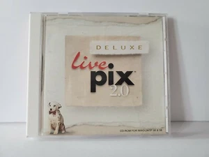 Live Pix Deluxe 2.0 CD Rom For Windows 95 and 98 Very Good Disc, Good Jewel - Picture 1 of 4