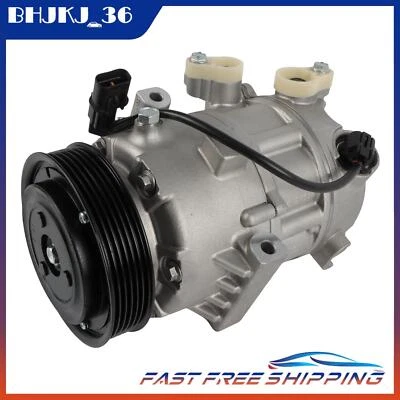 AC Compressor For 2014-2019 Hyundai Elantra & Kia Forte Soul 1.8L 2.0L CO 29193C - Imagem 1 de 4