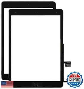 for iPad 9 (9th Generation) Screen Replacement 2 Pack 10.2 Inch Digitizer, fo - Photo 1/5