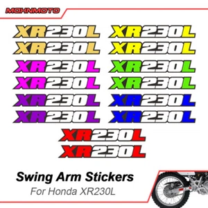Kit de 2 calcomanías adhesivas de brazo oscilante para motocicleta Honda XR230L - Imagen 1 de 16