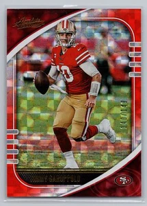 2020 Panini Absolute Jimmy Garoppolo Orange Mosaic #/149 #96 - Picture 1 of 2