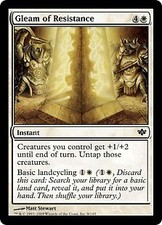 Conflux Gleam of Resistance x4 Magic The Gathering NM