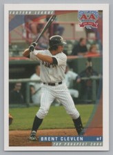 Brent Clevlen 2006 Grandstand Eastern League Top Prospects Minor League 
