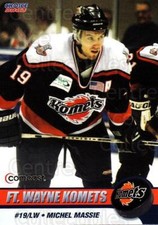 2002-03 Fort Wayne Komets Choice #11 Michel Massie