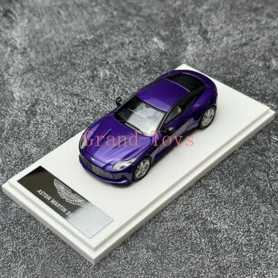 XiaoGuang Modelo Escala 1/64 Aston Martin DB12 Cupé Púrpura Diecast Coche Modelo Juguete Foto 1 de 4