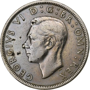 [#1164814] Great Britain, George VI, 1/2 Crown, 1950, Copper-nickel, VF, KM:879 - Picture 1 of 2